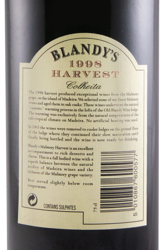 1998 Madeira Blandy's Malmsey