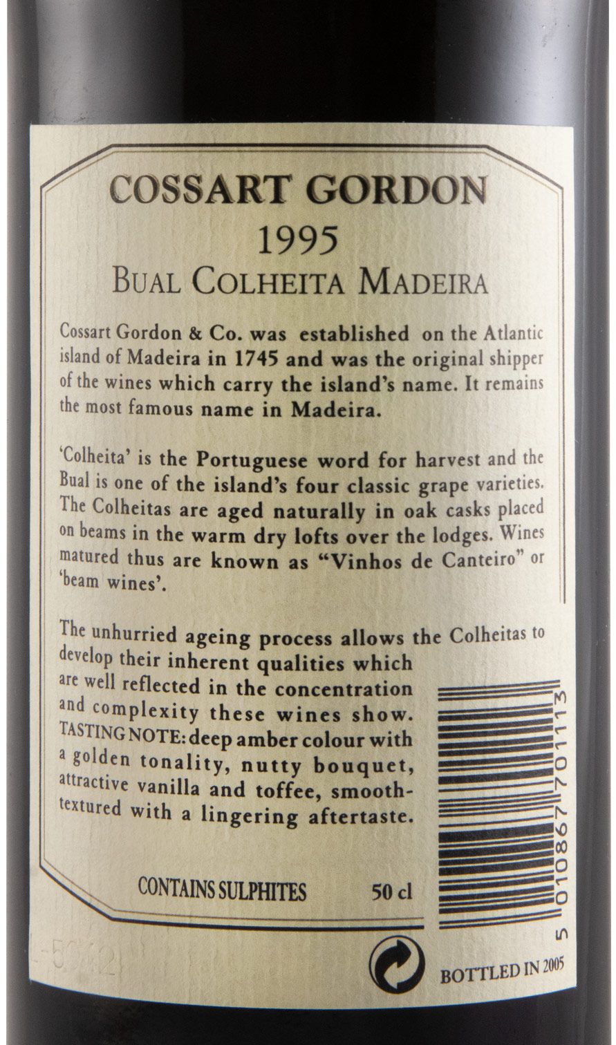 1995 Madeira Cossart Gordon Bual 50cl