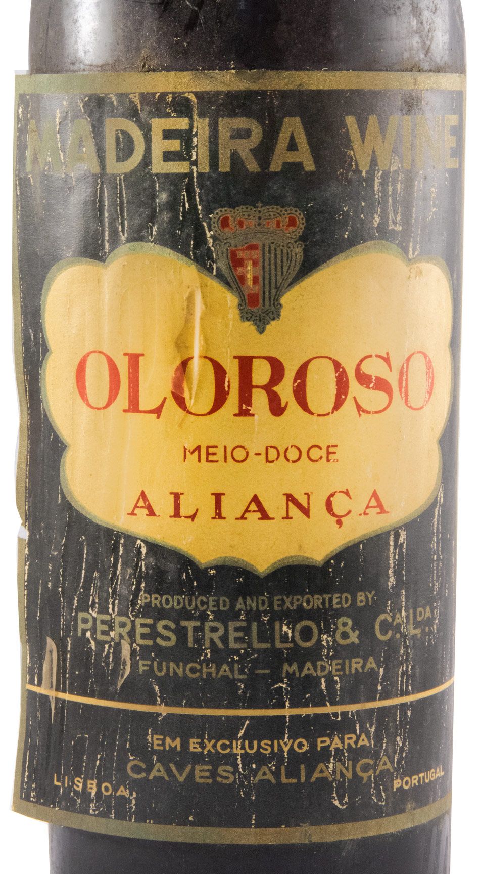Madeira Aliança Perestrello Oloroso Meio Doce (gargalo empalhado)