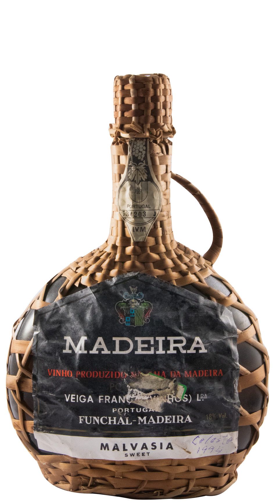 Madeira Veiga França Malvasia (wicker flask)