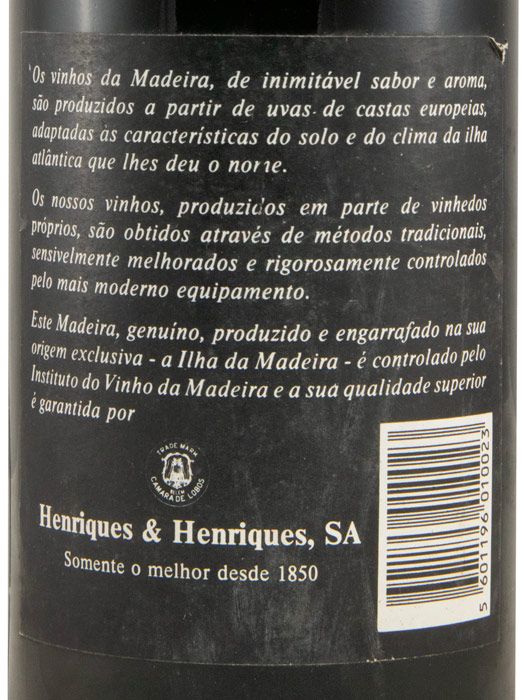 Madeira Henriques & Henriques Medium Rich