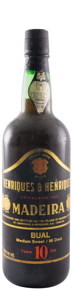 Madeira Henriques & Henriques Bual 10 anos