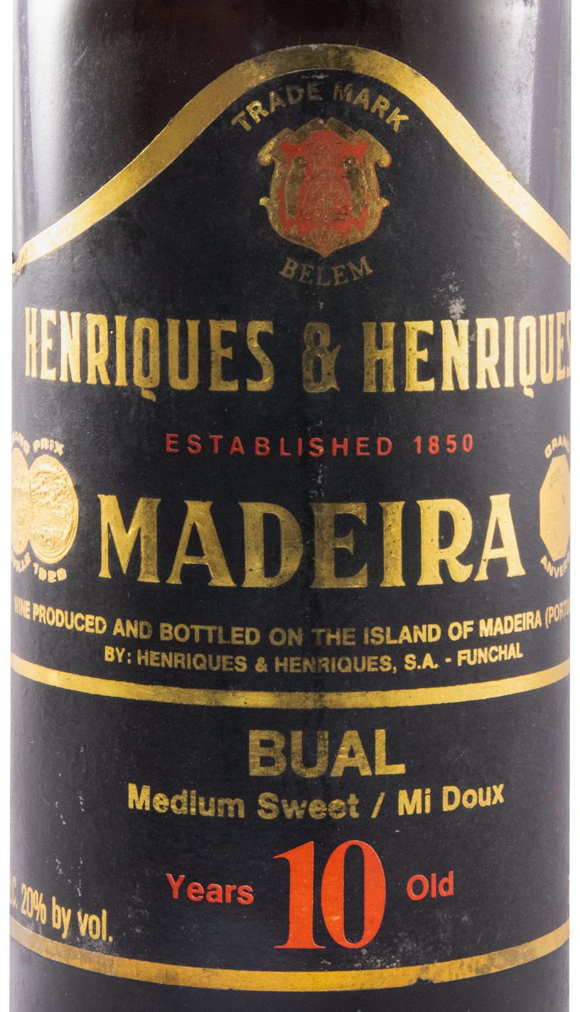 Madeira Henriques & Henriques Bual 10 anos