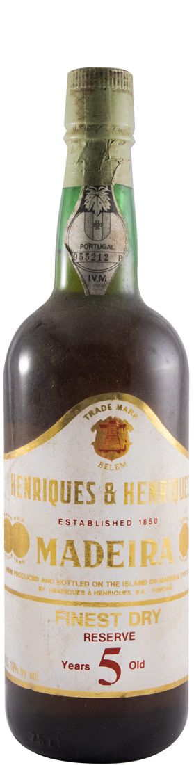 Madeira Henriques & Henriques Finest Dry Reserve 5 anos