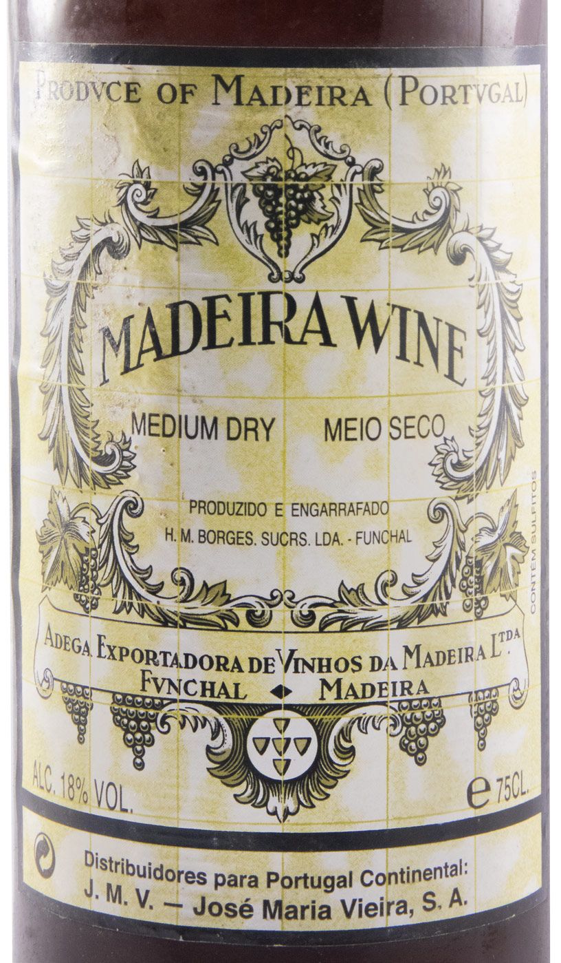 Madeira Adega Exportadora dos Vinhos da Madeira Meio Seco