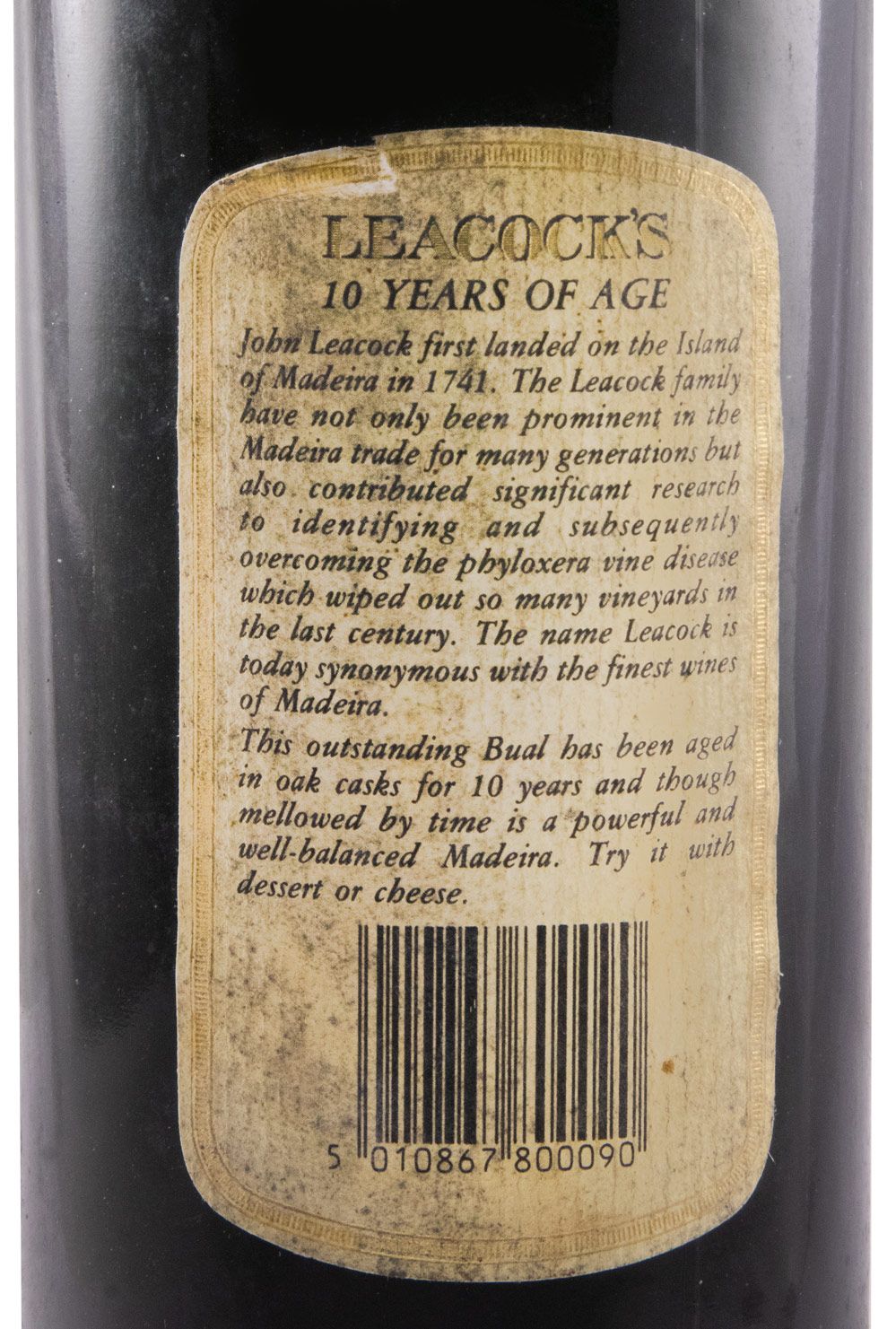 Madeira Leacock's Bual 10 anos