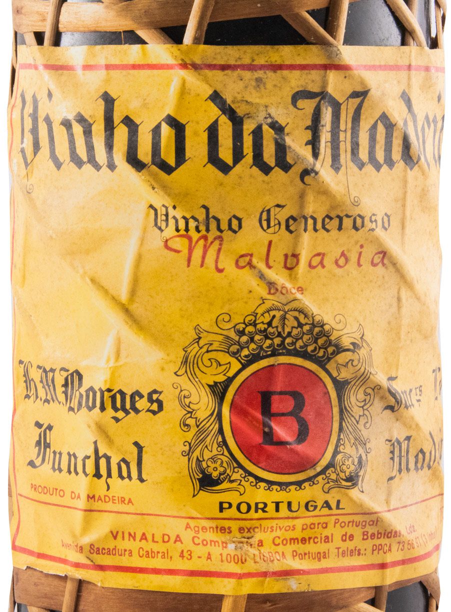Madeira H. M. Borges Malvasia (wicker bottle)