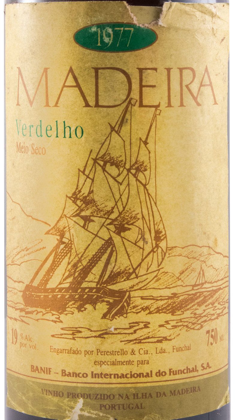 1977 Madeira Perestrello Banif Verdelho