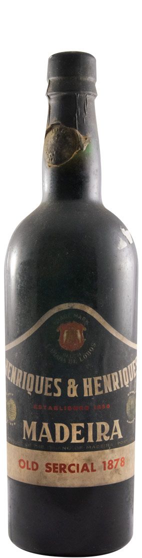 1878 Madeira Henriques & Henriques Old Sercial