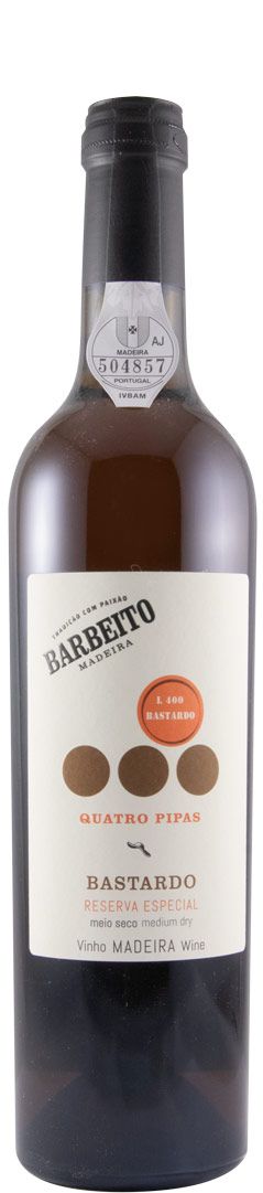 Madeira Barbeito Quatro Pipas Bastardo Special Reserve 50cl