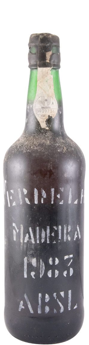 1983 Madeira Artur de Barros e Sousa Verdelho Meio Seco Canteiro