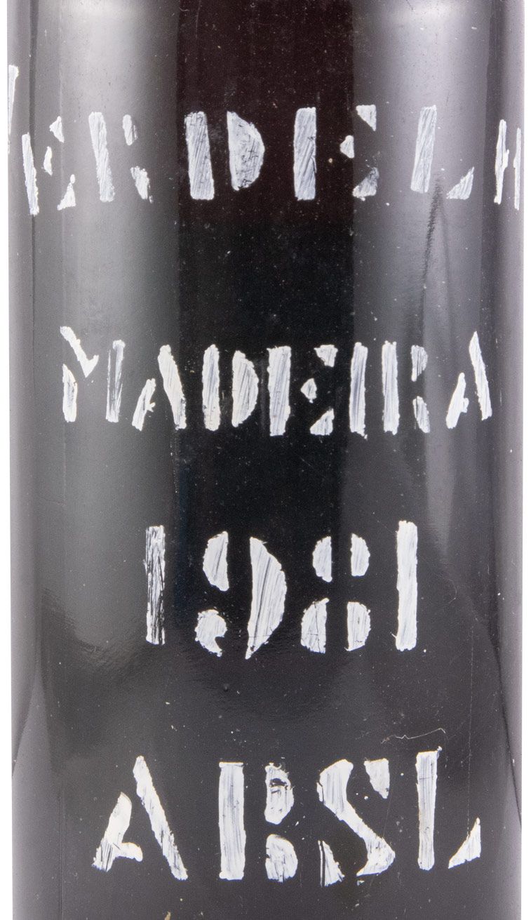 1981 Madeira Artur de Barros e Sousa Verdelho Meio Seco Canteiro