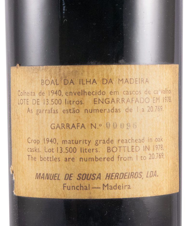 1940 Madeira Manuel Sousa Herdeiros Boal