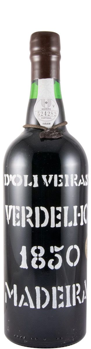 1850 Madeira D'Oliveiras Verdelho Frasqueira (bottled in 2015)