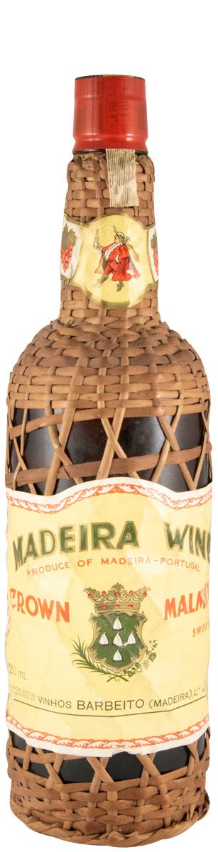 Madeira Barbeito Crown Malmsey Sweet (wicker bottle)