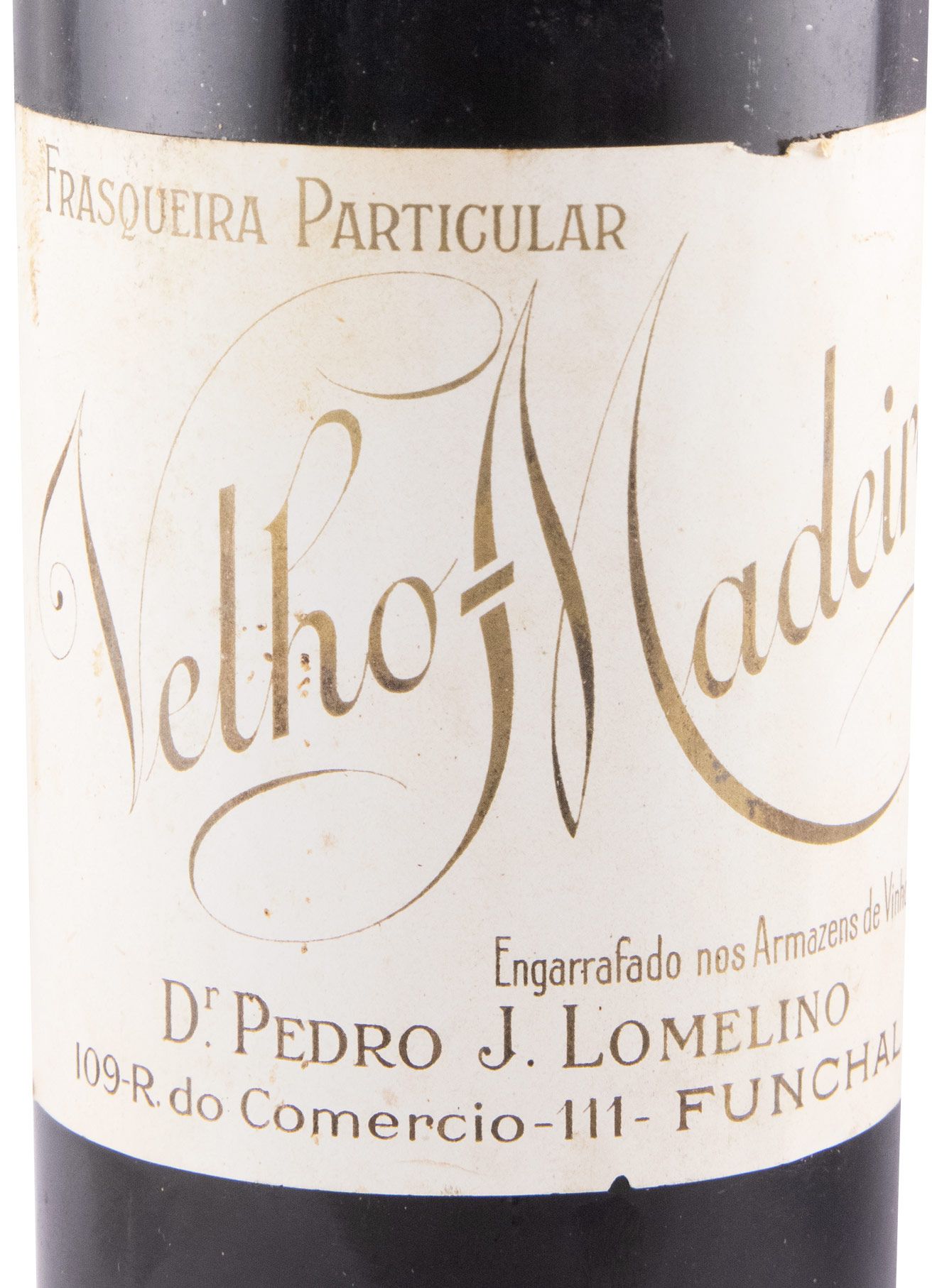 1895 Madeira Artur de Barros e Sousa Moscatel Frasqueira Particular JP Lomelino