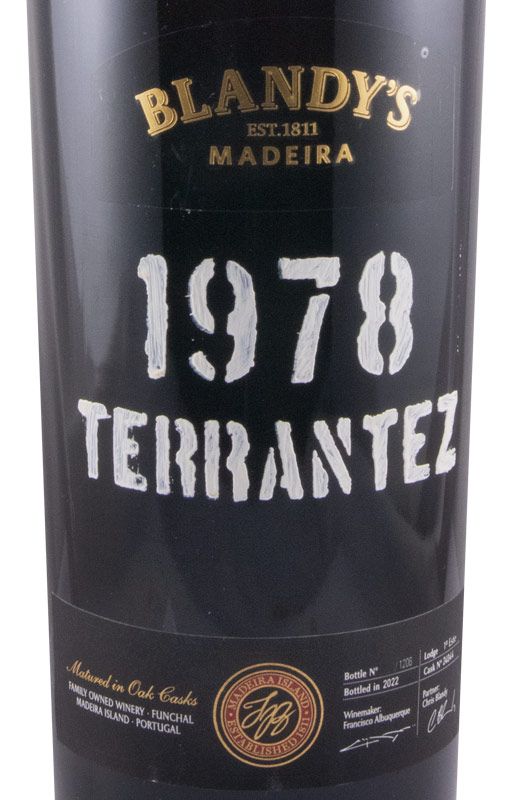 1978 Madeira Blandy's Terrantez