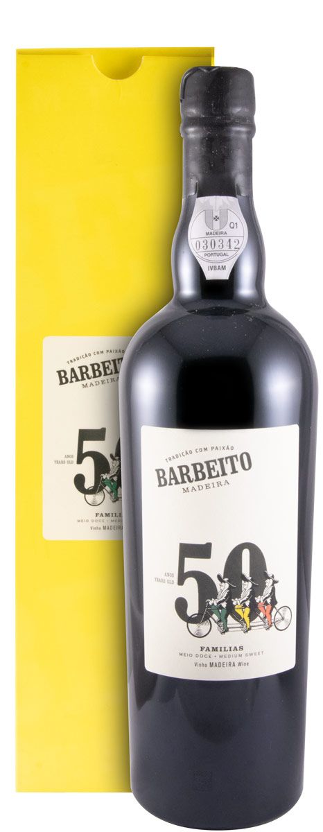 Madeira Barbeito Três Amigos Medium Rich 50 years