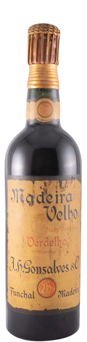 Madeira J.H.Gonçalves Verdelho (wicker bottleneck)