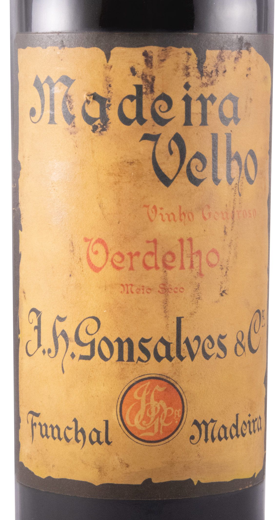 Madeira J.H.Gonçalves Verdelho (wicker bottleneck)