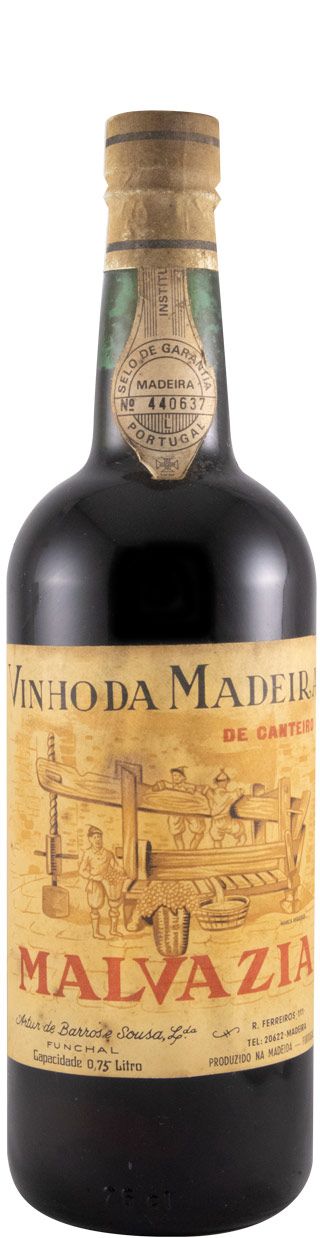 Madeira Artur de Barros e Sousa Malvazia de Canteiro