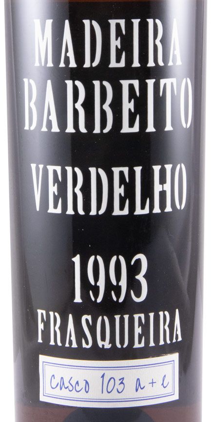 1993 Madeira Barbeito Verdelho Frasqueira 50cl