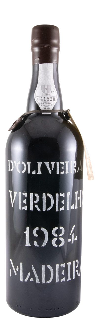 1984 Madeira D'Oliveiras Verdelho Frasqueira