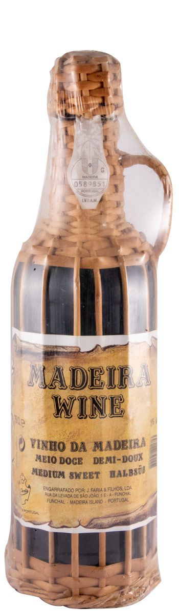 Madeira J. Faria & Filhos Meio Doce (garrafa empalhada)