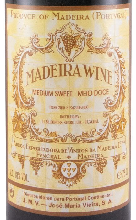 Madeira Adega Exportadora dos Vinhos da Madeira Medium Rich