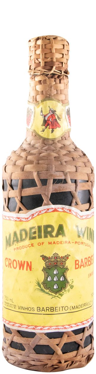 Madeira Barbeito Crown Rich (wicker bottle)