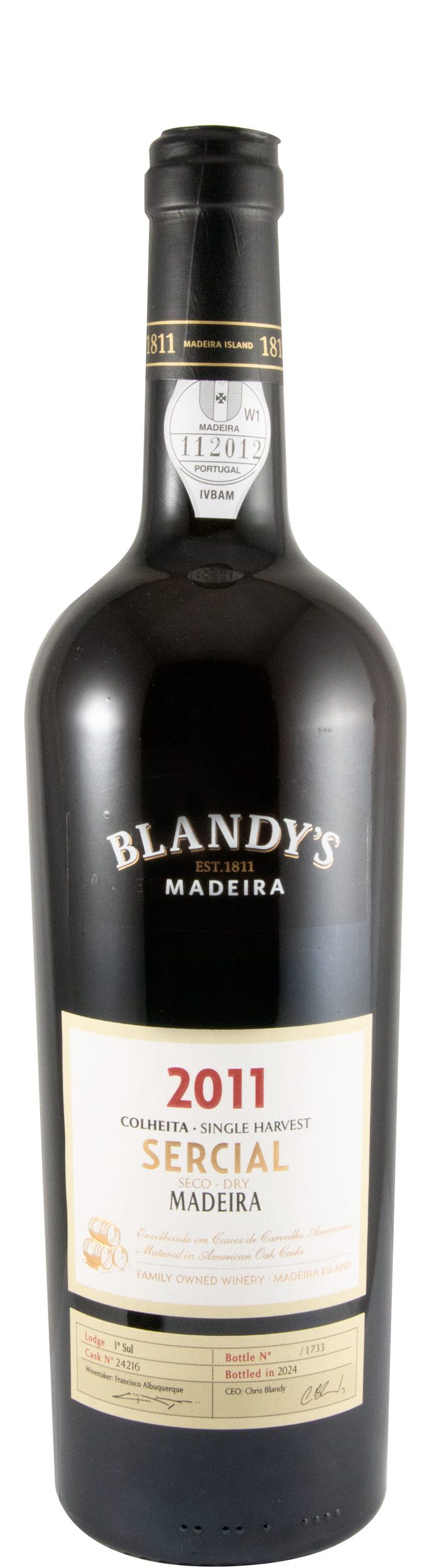2011 Madeira Blandy's Sercial