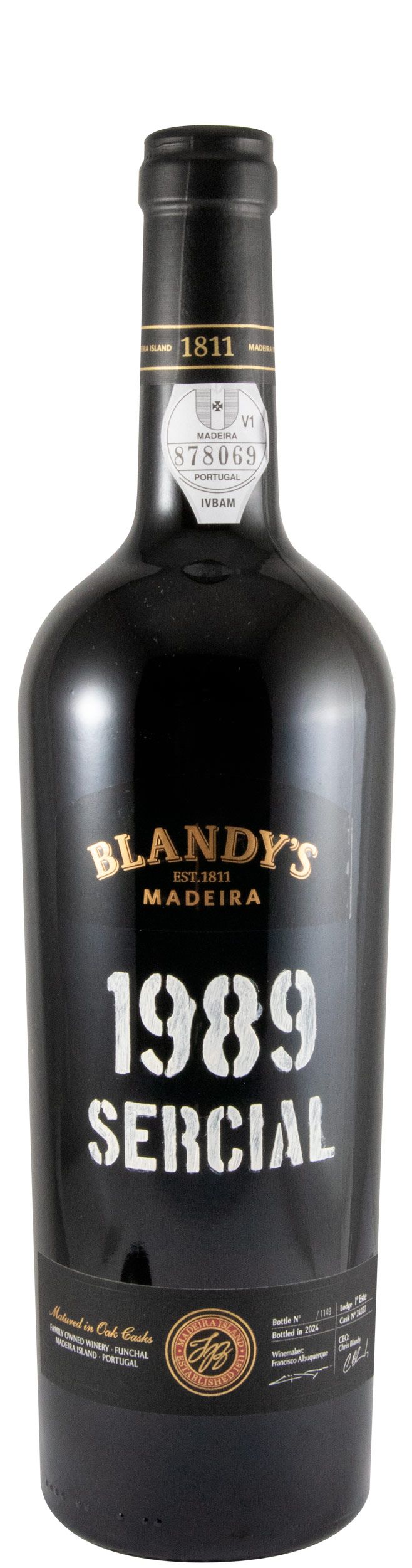 1989 Madeira Blandy's Sercial