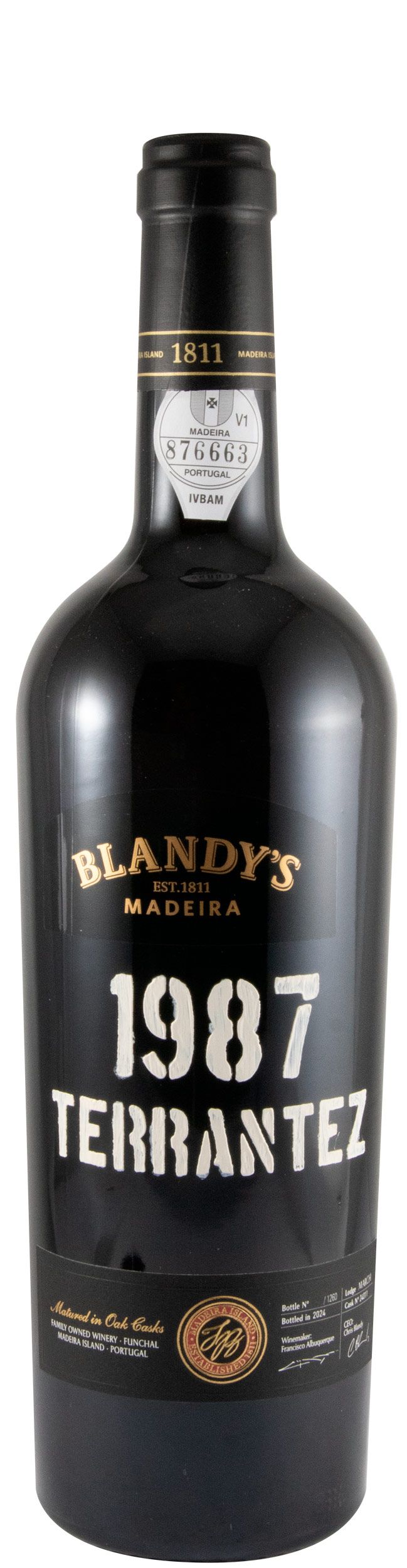 1987 Madeira Blandy's Terrantez