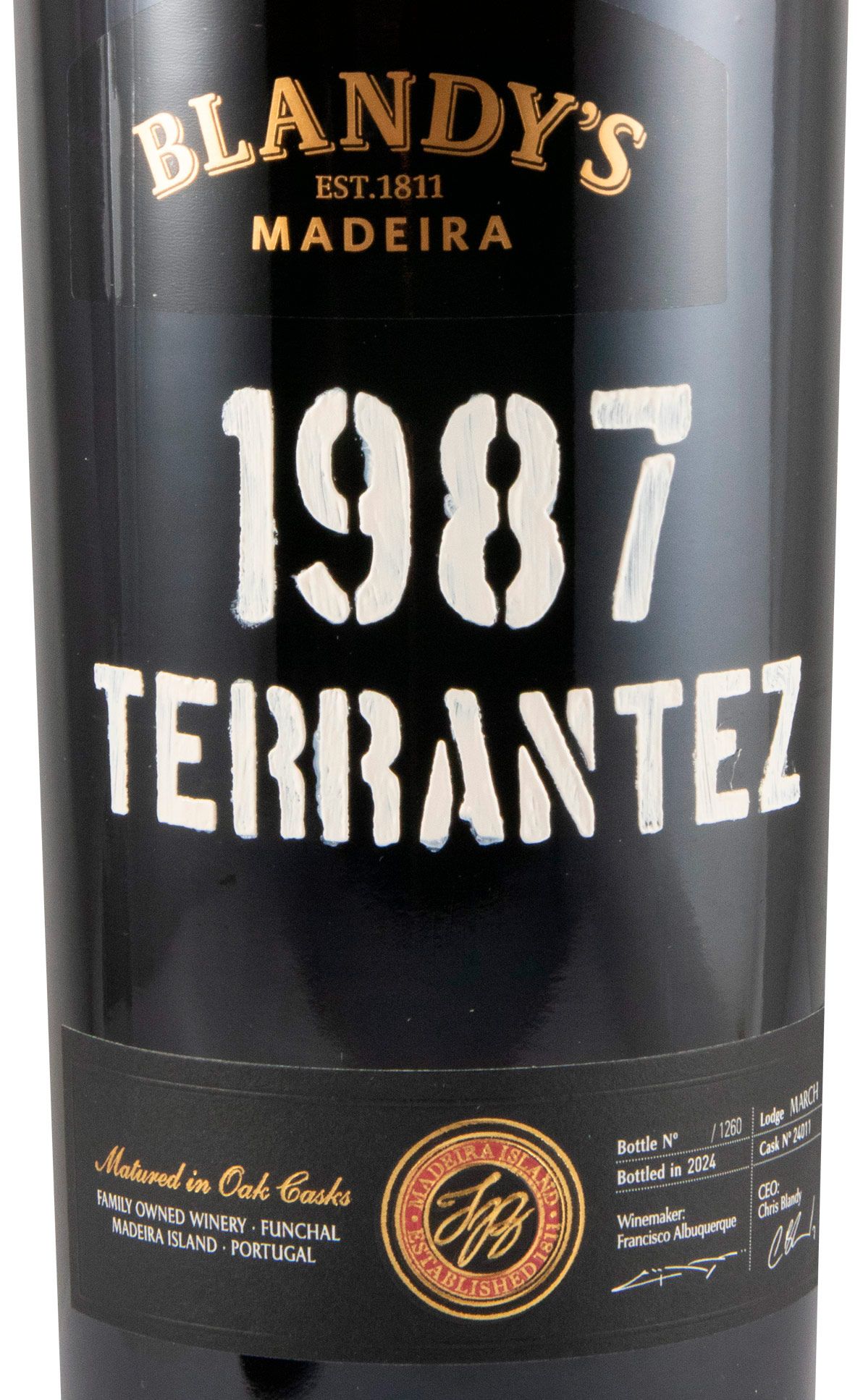 1987 Madeira Blandy's Terrantez