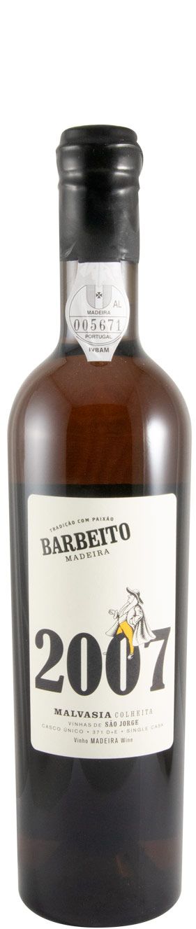 2007 Madeira Barbeito Single Cask 371 Malvasia 50cl