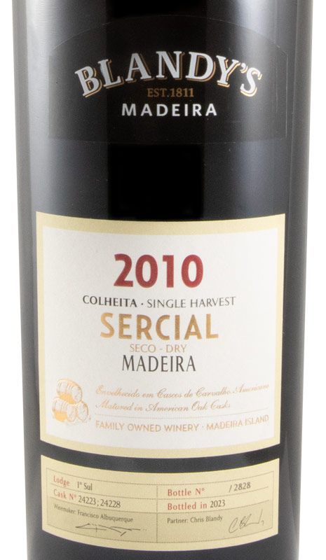 2010 Madeira Blandy's Sercial