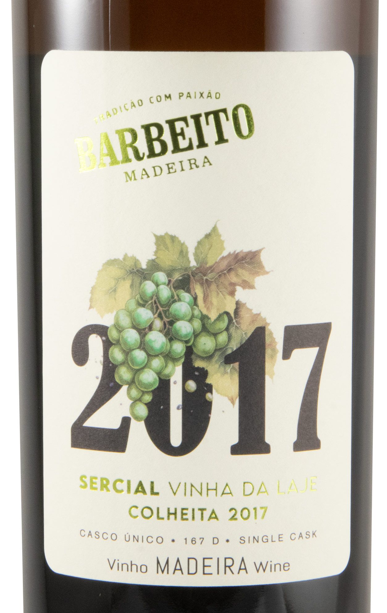 2017 Madeira Barbeito Vinha da Laje Single Cask N.º 167 D Sercial 50cl