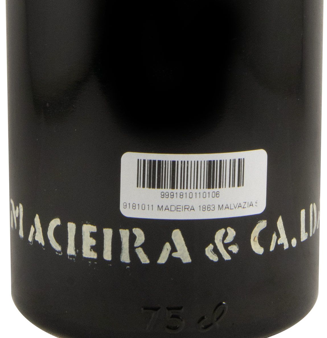 1863 Madeira Funchal Wine Company Malvazia Solera