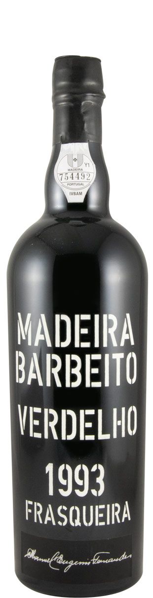 1993 Madeira Barbeito Verdelho Frasqueira