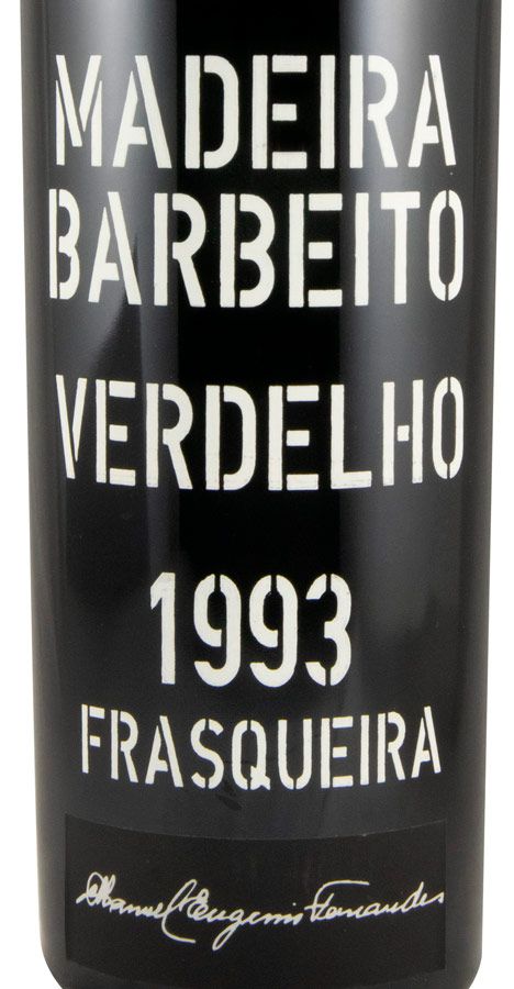 1993 Madeira Barbeito Verdelho Frasqueira