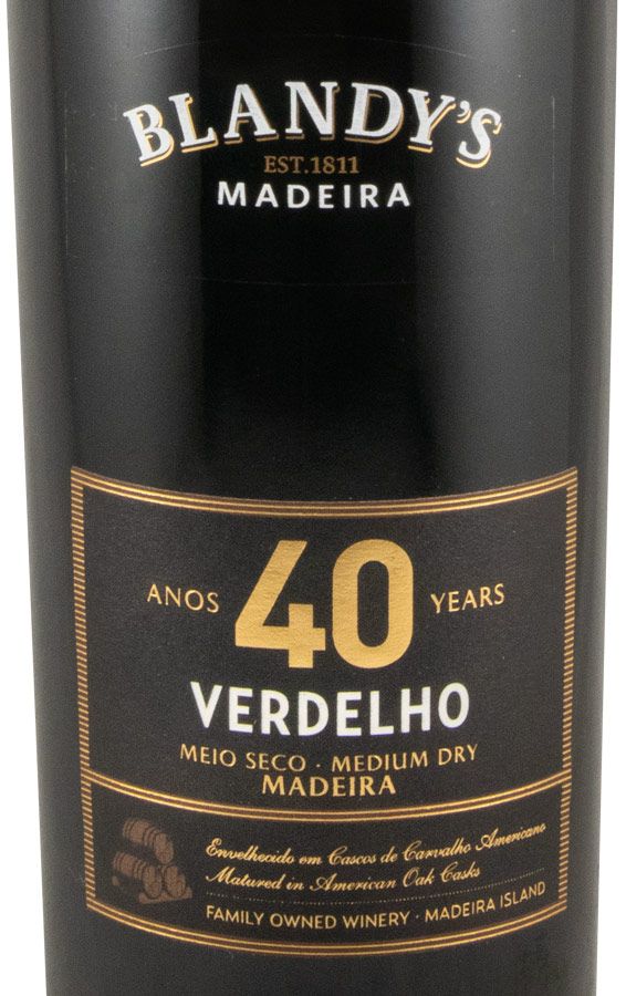 Madeira Blandy's Verdelho 40 anos
