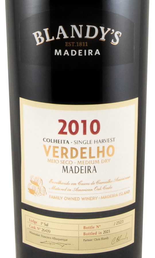 2010 Madeira Blandy's Verdelho
