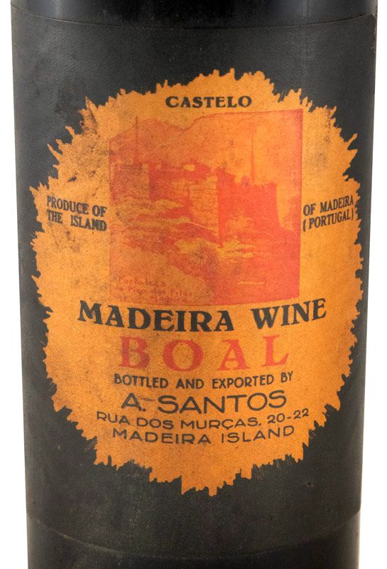 Madeira Castelo A. Santos Boal (gargalo empalhado)
