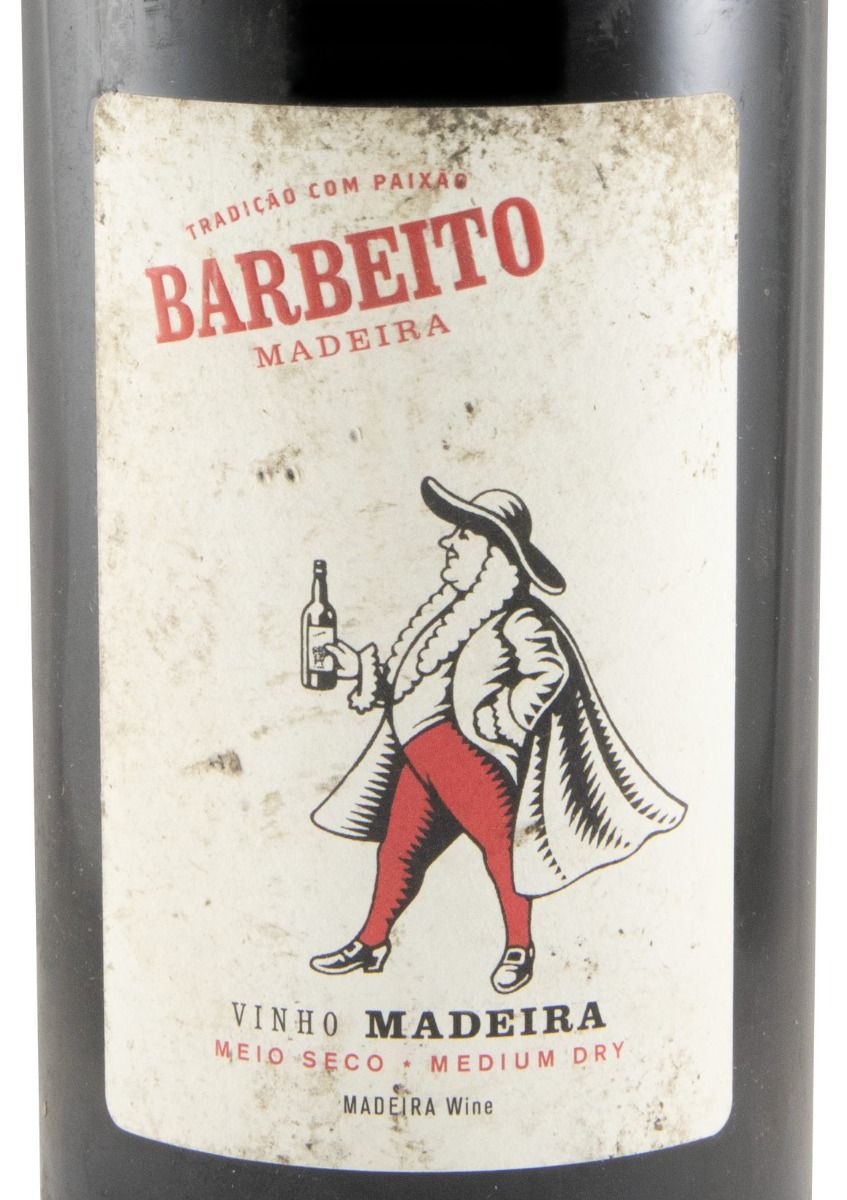 Madeira Barbeito Medium Dry 3 years (damaged label)