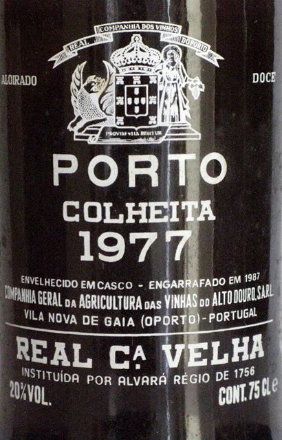 1977 Real Companhia Velha Colheita Port