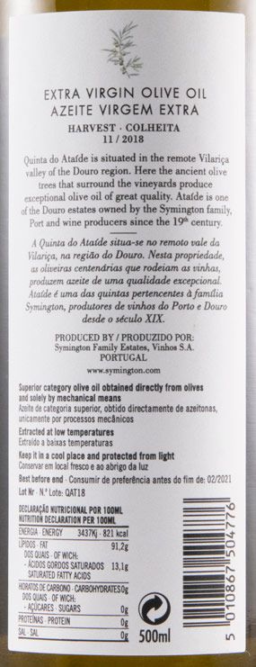 Azeite Virgem Extra Quinta do Ataíde 50cl
