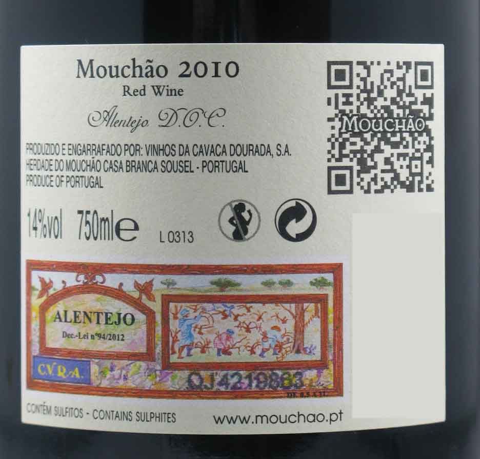 2010 Mouchão tinto