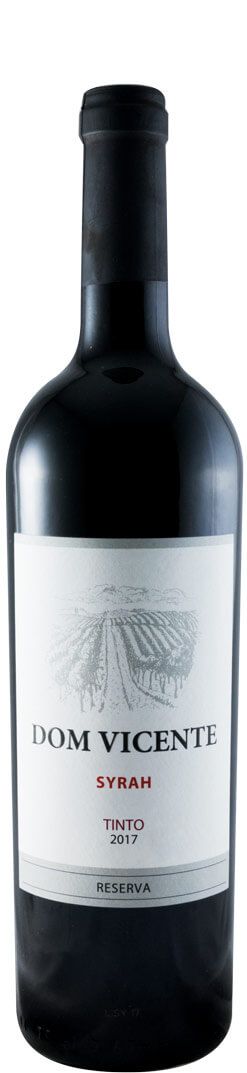 2017 Dom Vicente Syrah Reserva tinto