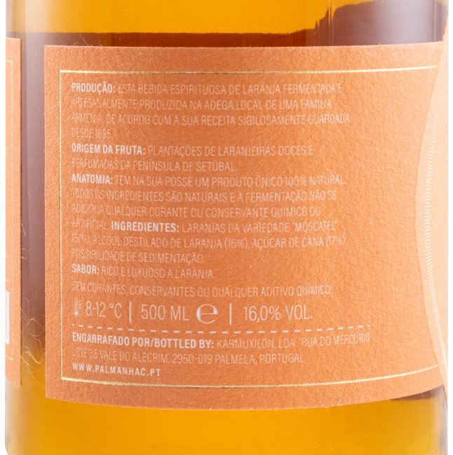 Palmanhac Bebida Espirituosa de Laranja Moscatel
