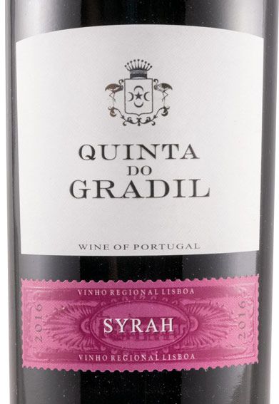 2016 Quinta do Gradil Syrah red